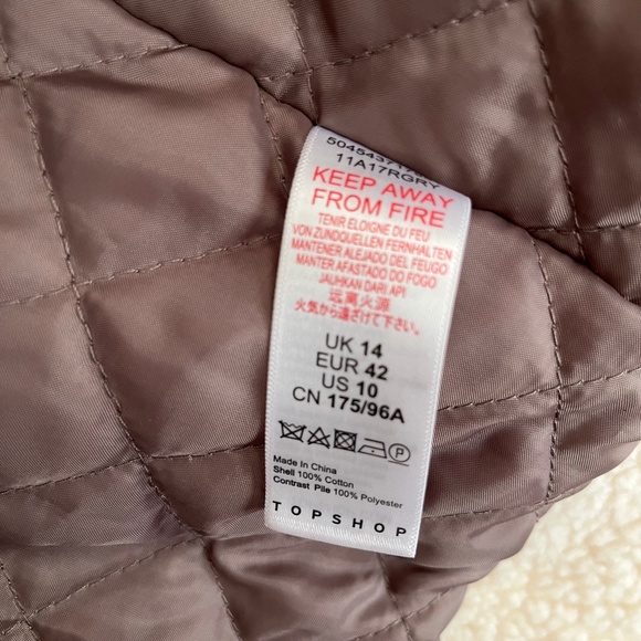 Topshop Bomber Jacket - Picture 6 of 8